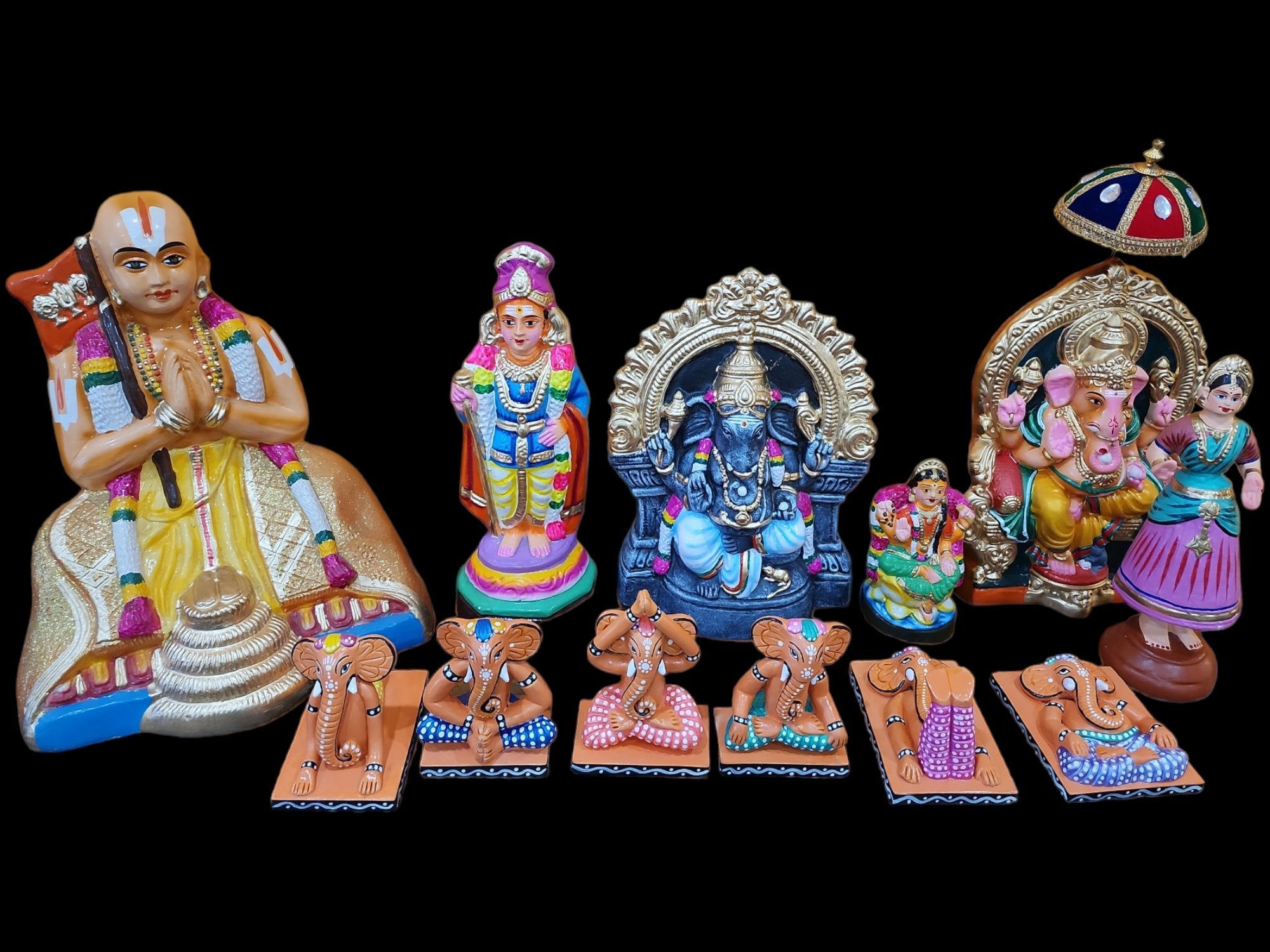 In Stock Golu Doll Collection kolu dolls bommai Bommulu ClickstoCart