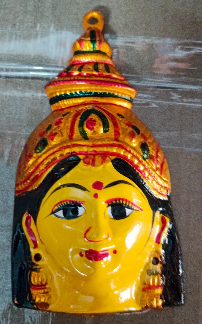 Varalakshmi Devi Decorated Face 8 inches