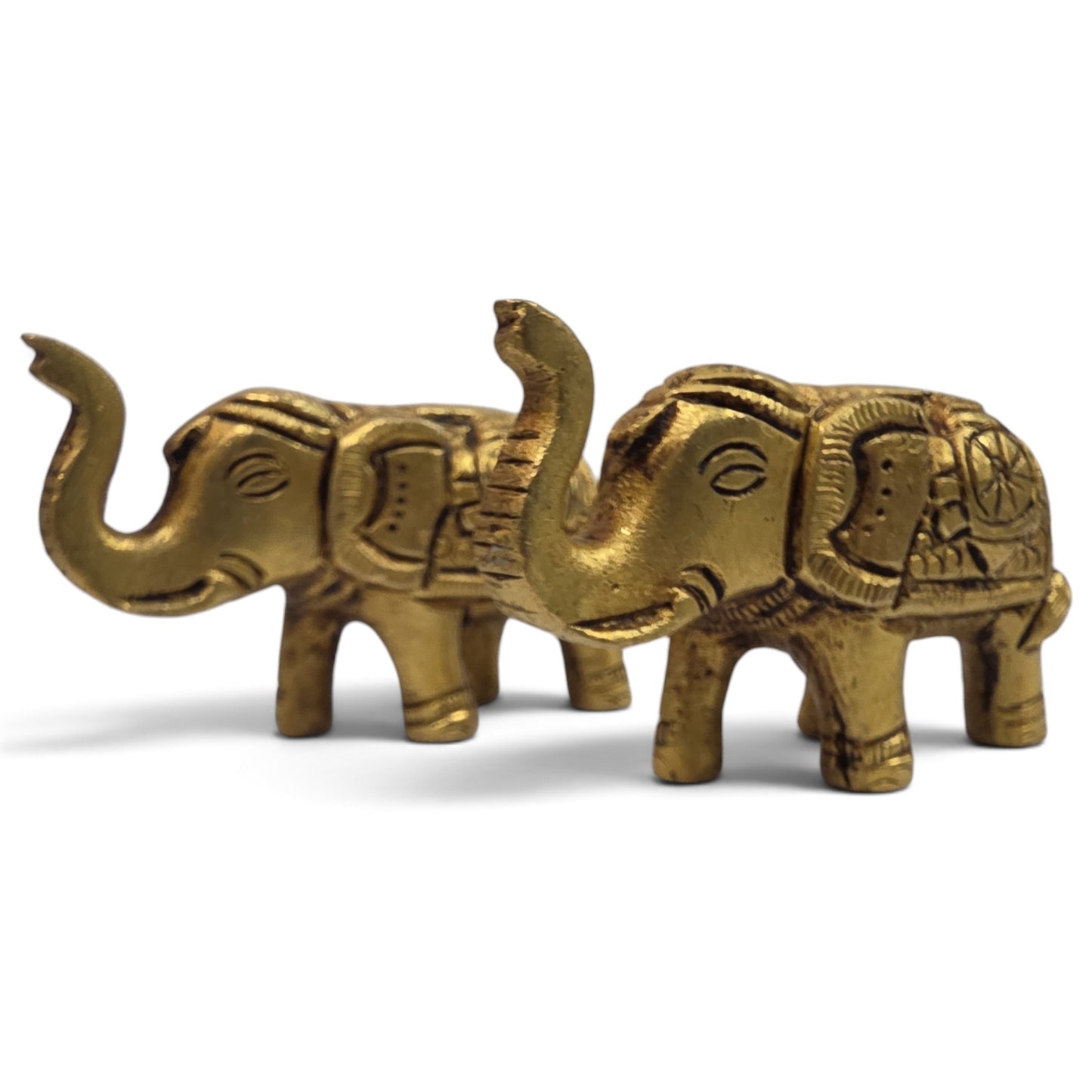 Elephant Brass Pavai Lamp – Traditional Oil Lamp Showpiece