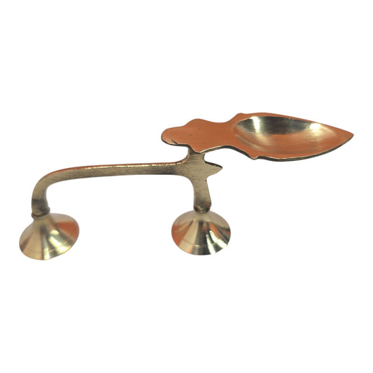 Mini Arathi Stand β 2 Inch (Traditional Pooja Accessory)