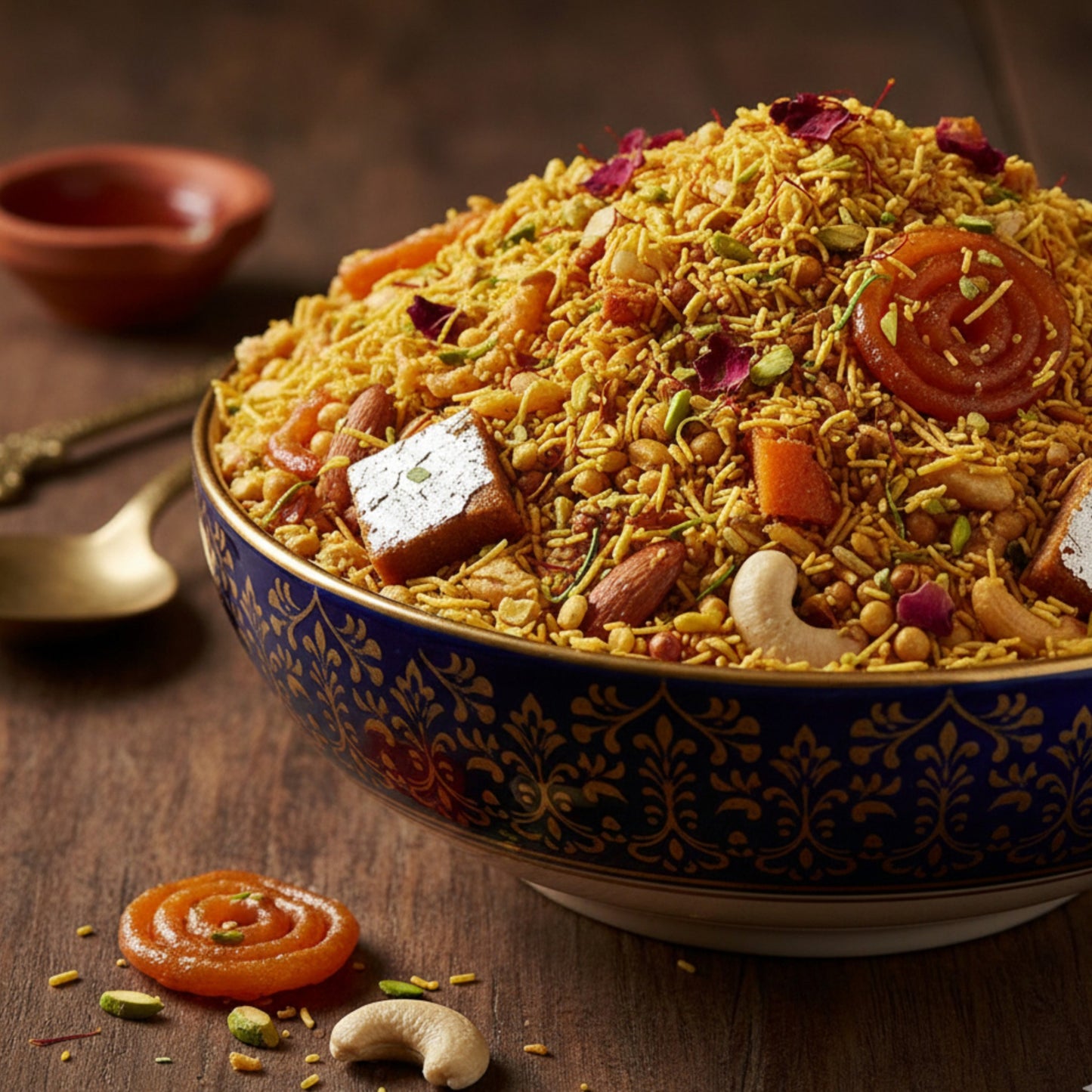 South Indian Mixture β Homemade Crunchy Savory Snack