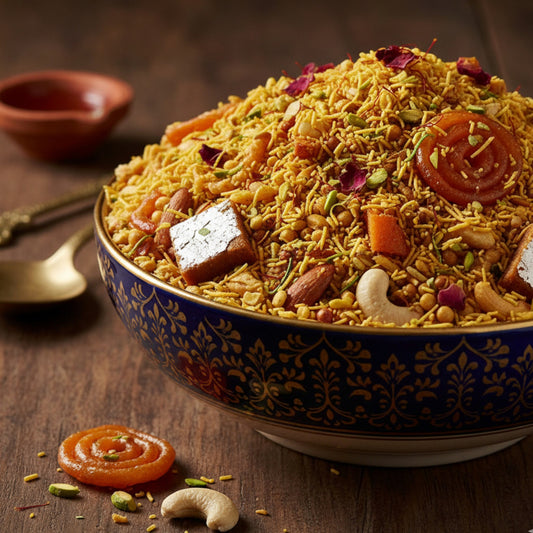 South Indian Mixture โ Homemade Crunchy Savory Snack