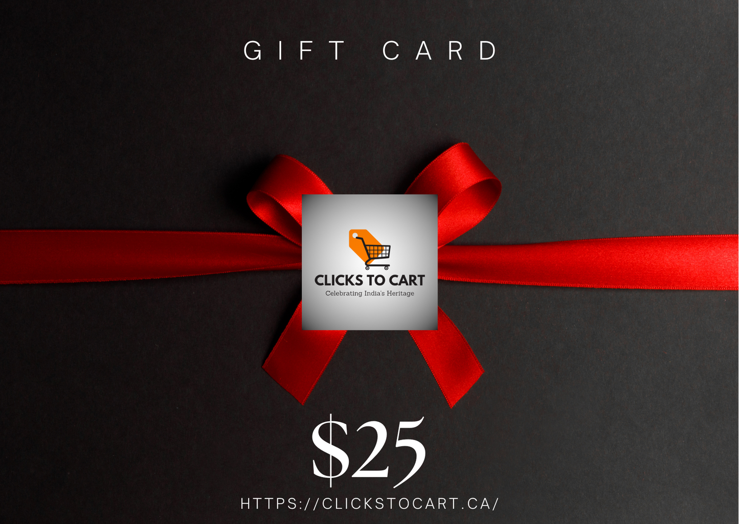Clicks to Cart Gift cards