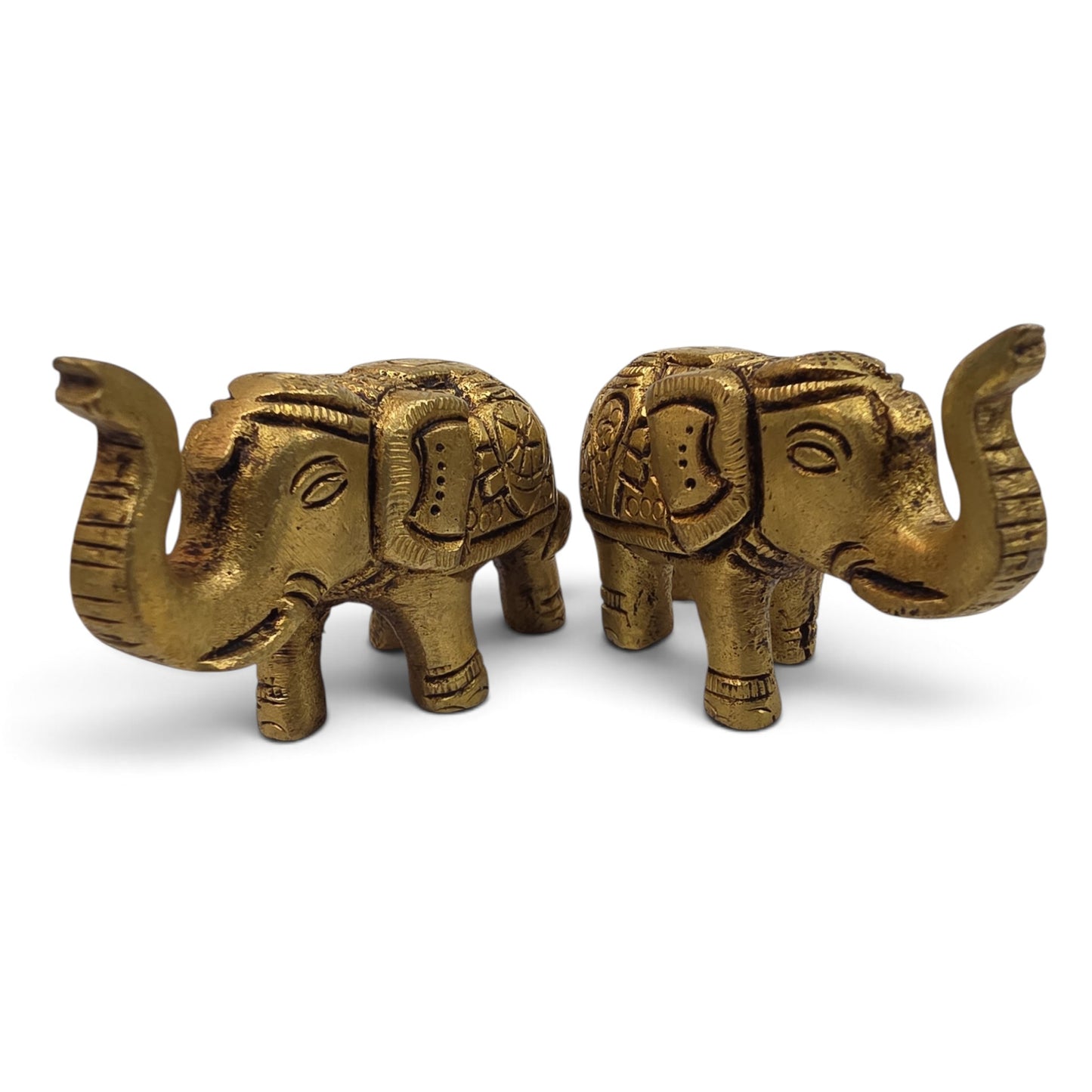 Elephant Brass Pavai Lamp – Traditional Oil Lamp Showpiece