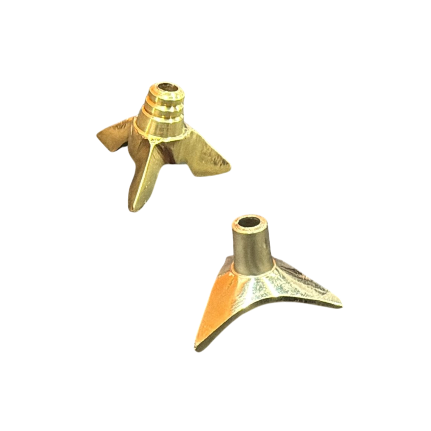 Brass Cotton Wick Holder – Traditional Deepam Accessory for Daily Puja