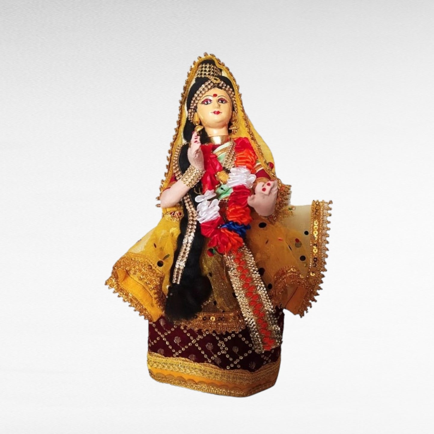 Poupée Navaratri Golu traditionnelle faite à la main/ Bommai / Bommulu