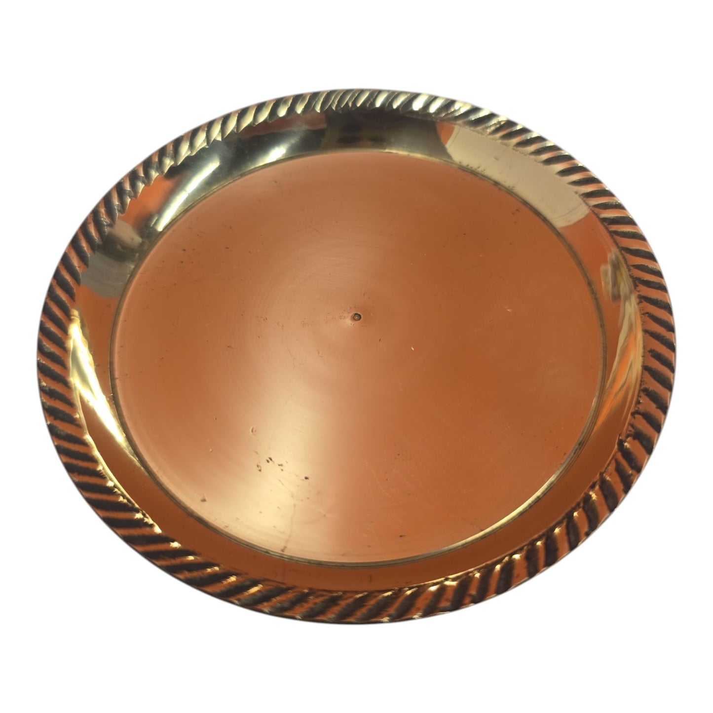 Small Mukali Stand – 4 Inch Diameter (Brass)