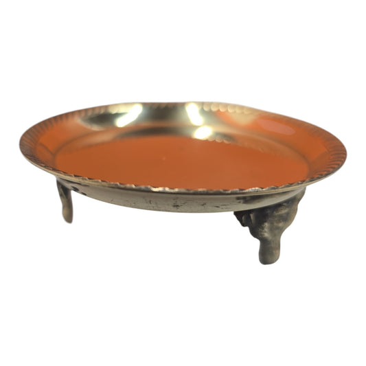 Small Mukali Stand – 4 Inch Diameter (Brass)