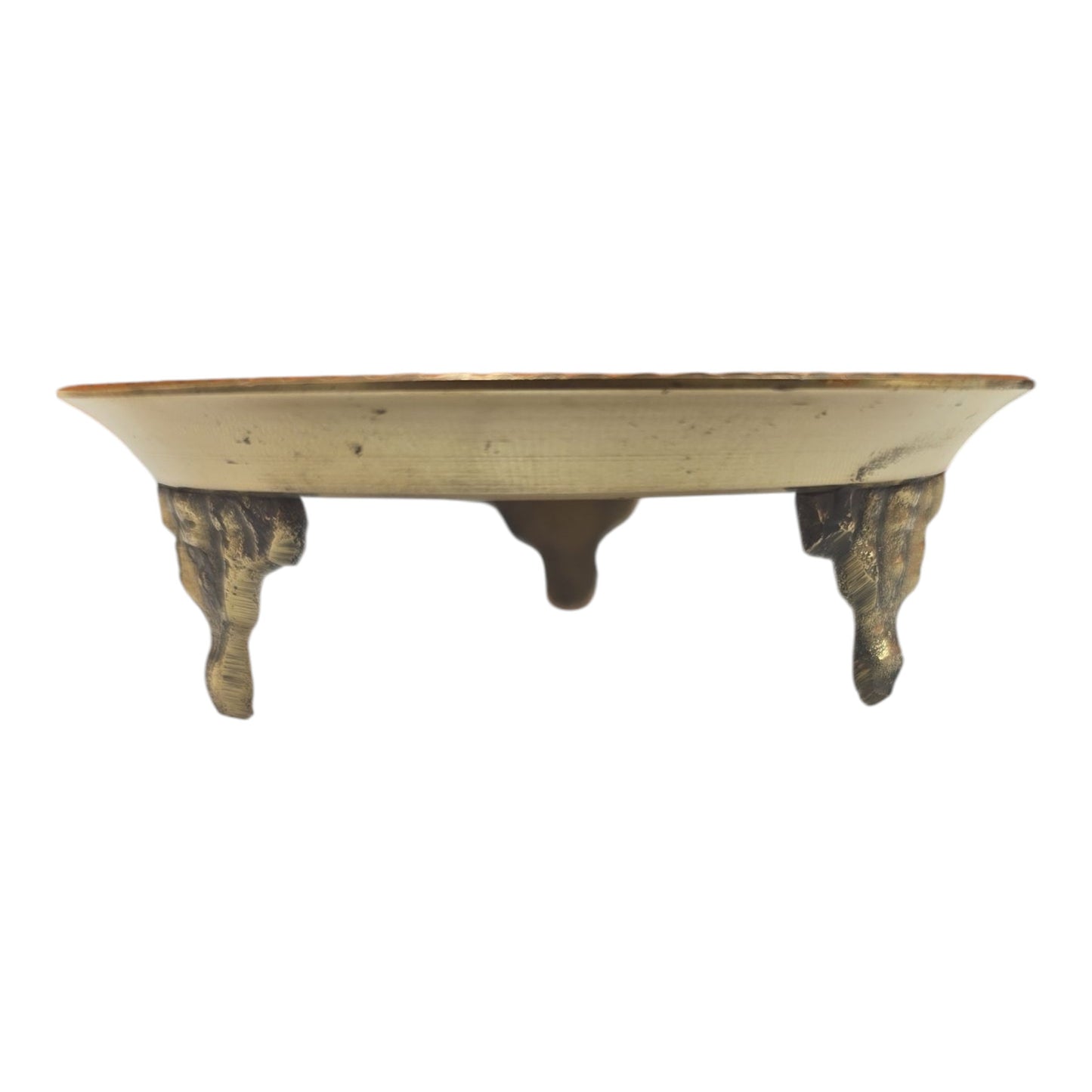 Small Mukali Stand – 4 Inch Diameter (Brass)