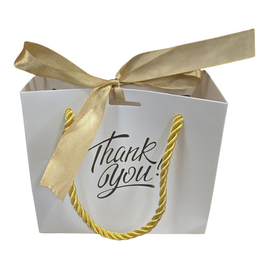 Small Thank You Gift Bag – Elegant Party Favor Bag for All Occasions