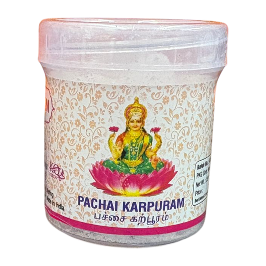 Pure Pachai Karpuram – Natural Edible Camphor for Cooking & Puja Use