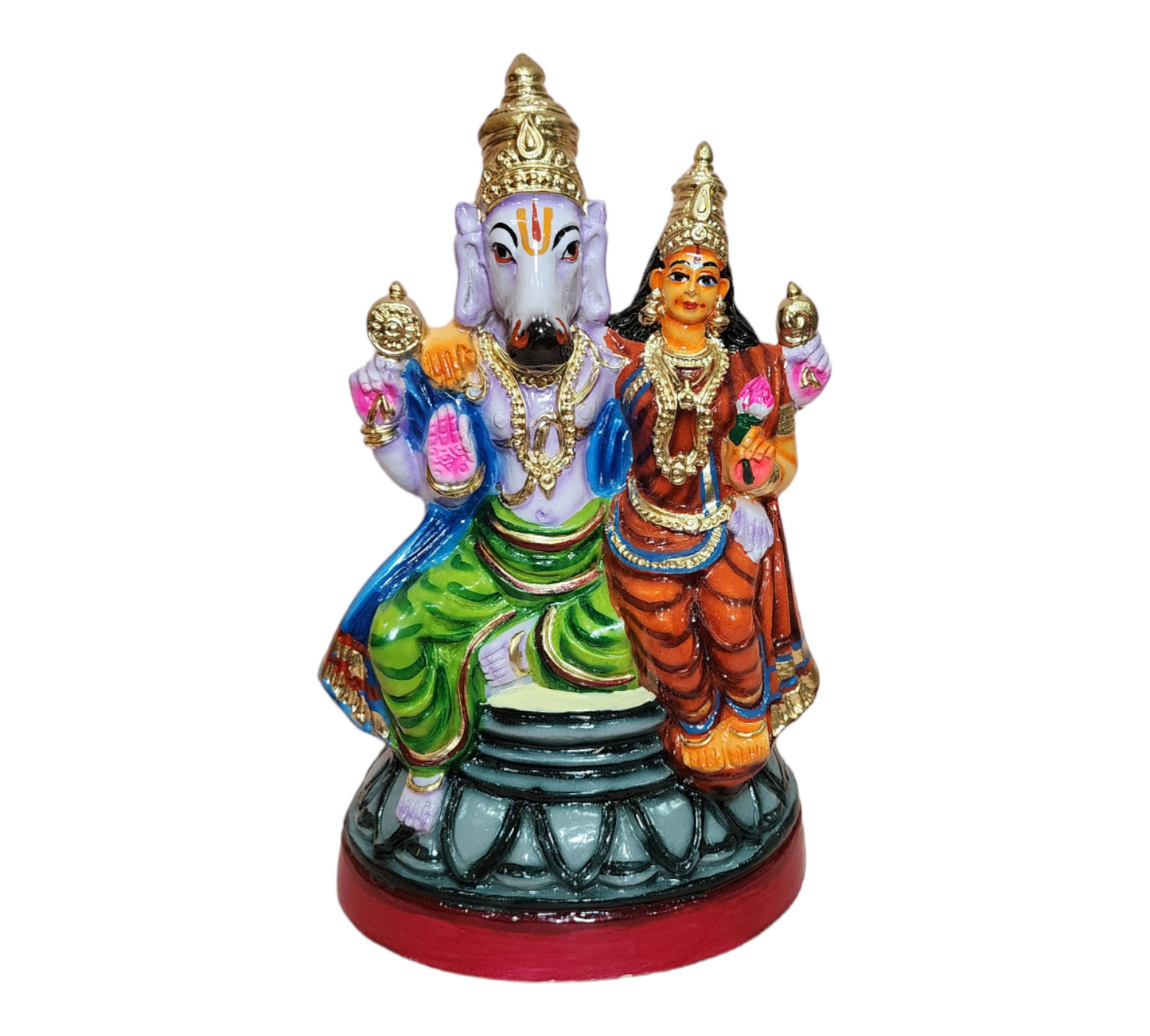 Lakshmi Hayagrivar 10"