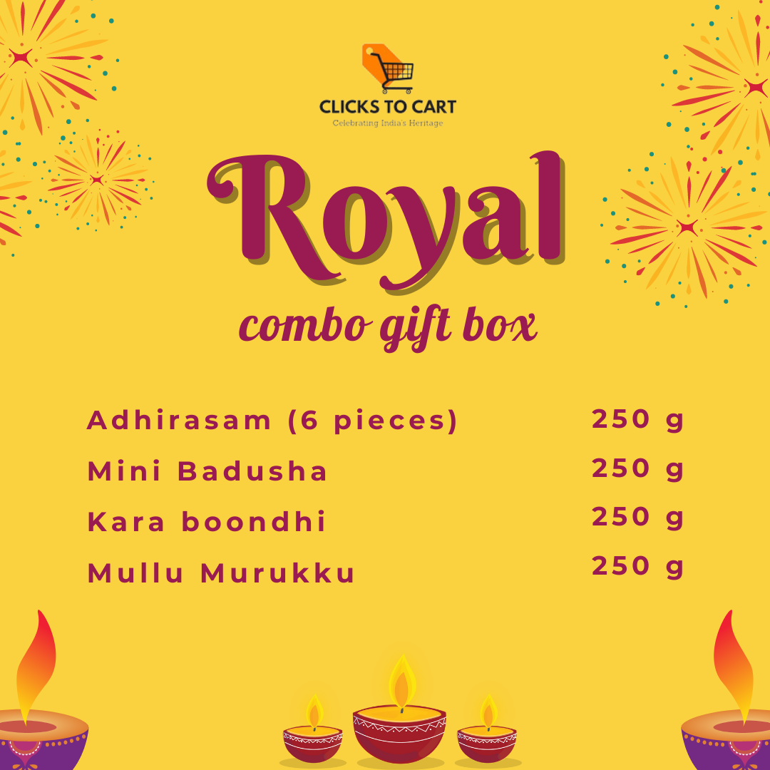 Royal Combo - Gift Box - Diwali Sweets