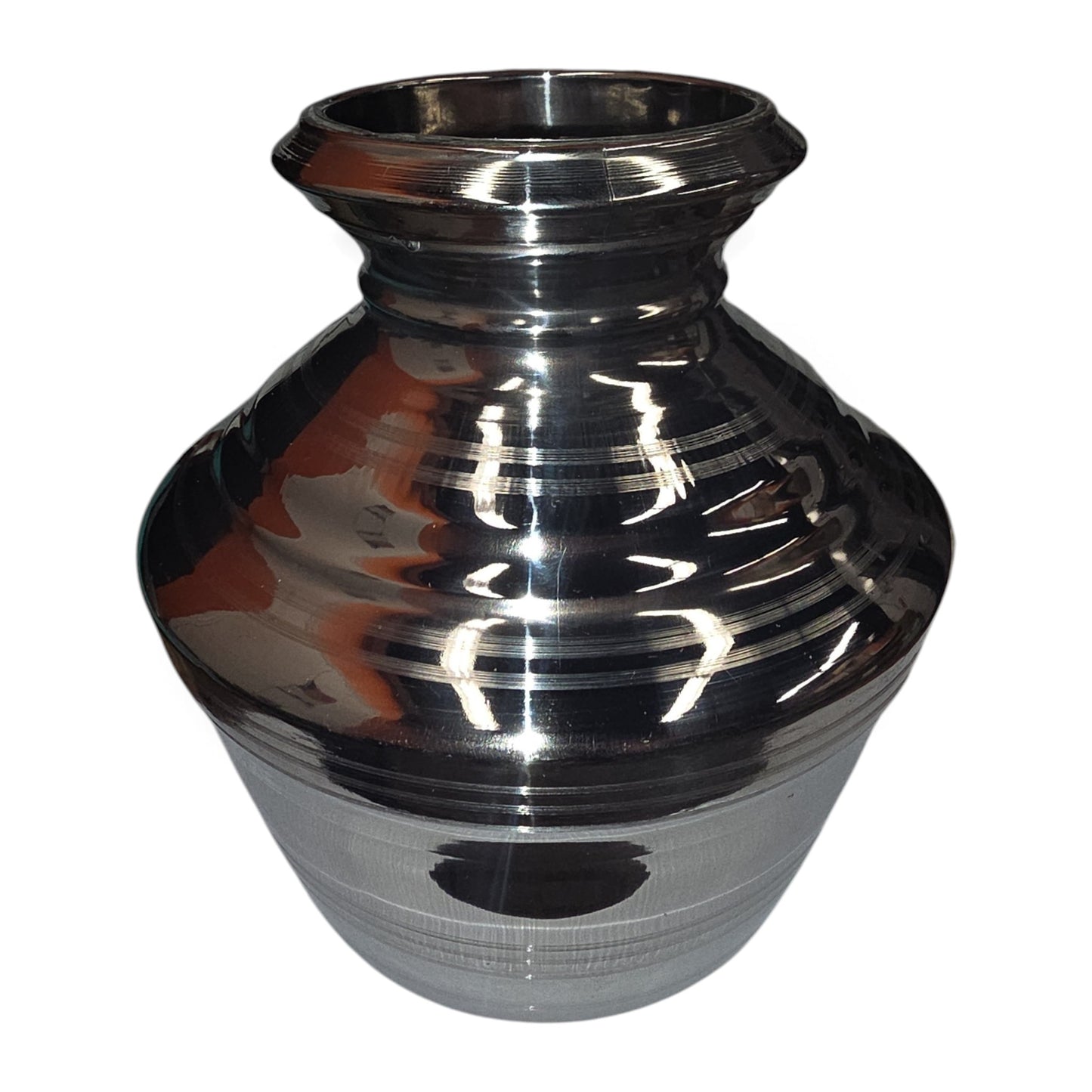 Stainless Steel Pooja Kudam – Traditional Water Pot for Rituals