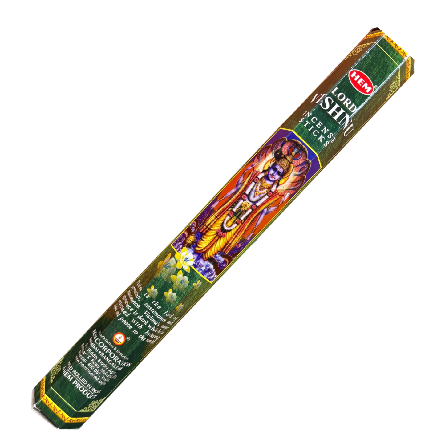 Premium Incense Sticks – Rose, Chandanam, Golden Black, Camphor & Lord Vishnu Fragrances