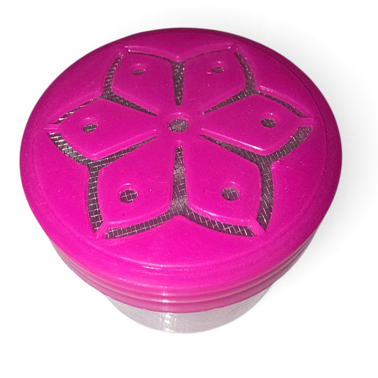 Kolam stencil with round container – main product photo